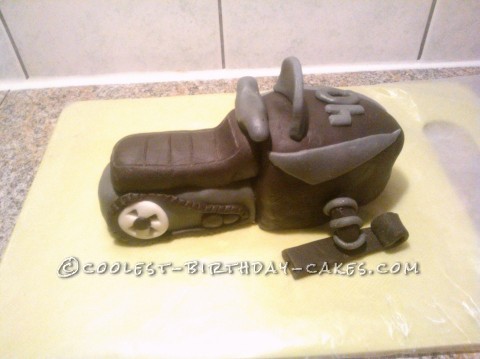 Coolest Snowmobile Cake