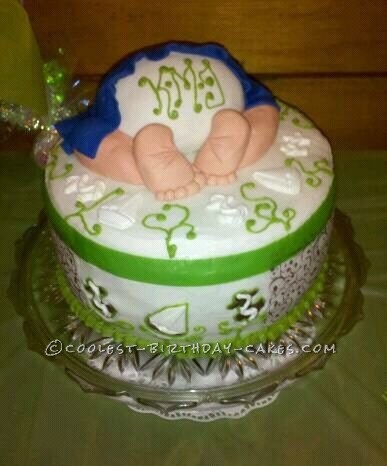 Coolest Baby Bump Cake