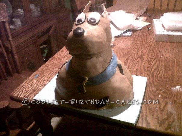 Coolest 3D Scooby Doo Birthday Cake