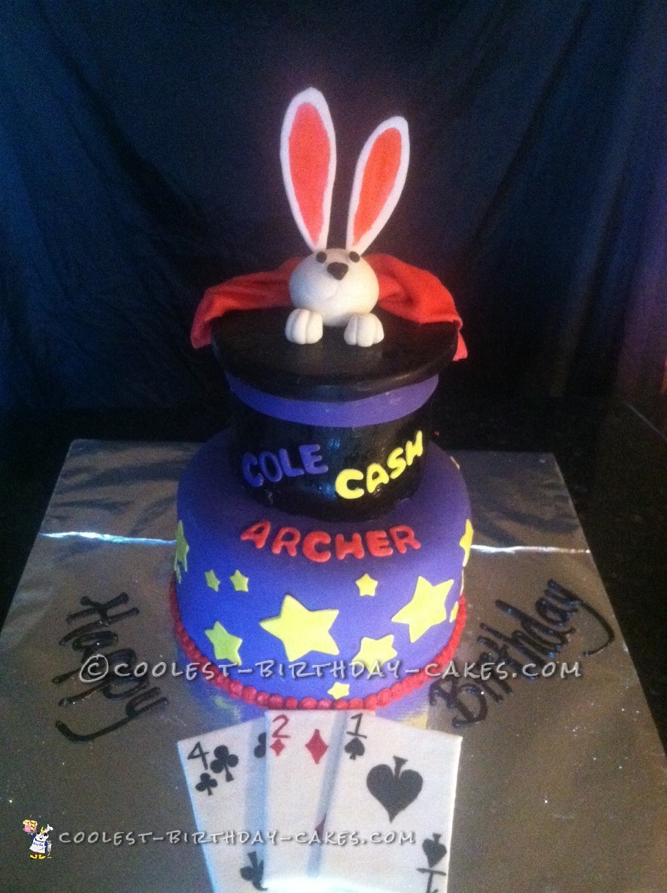 Abracadabra! Cool Magical Birthday Cake