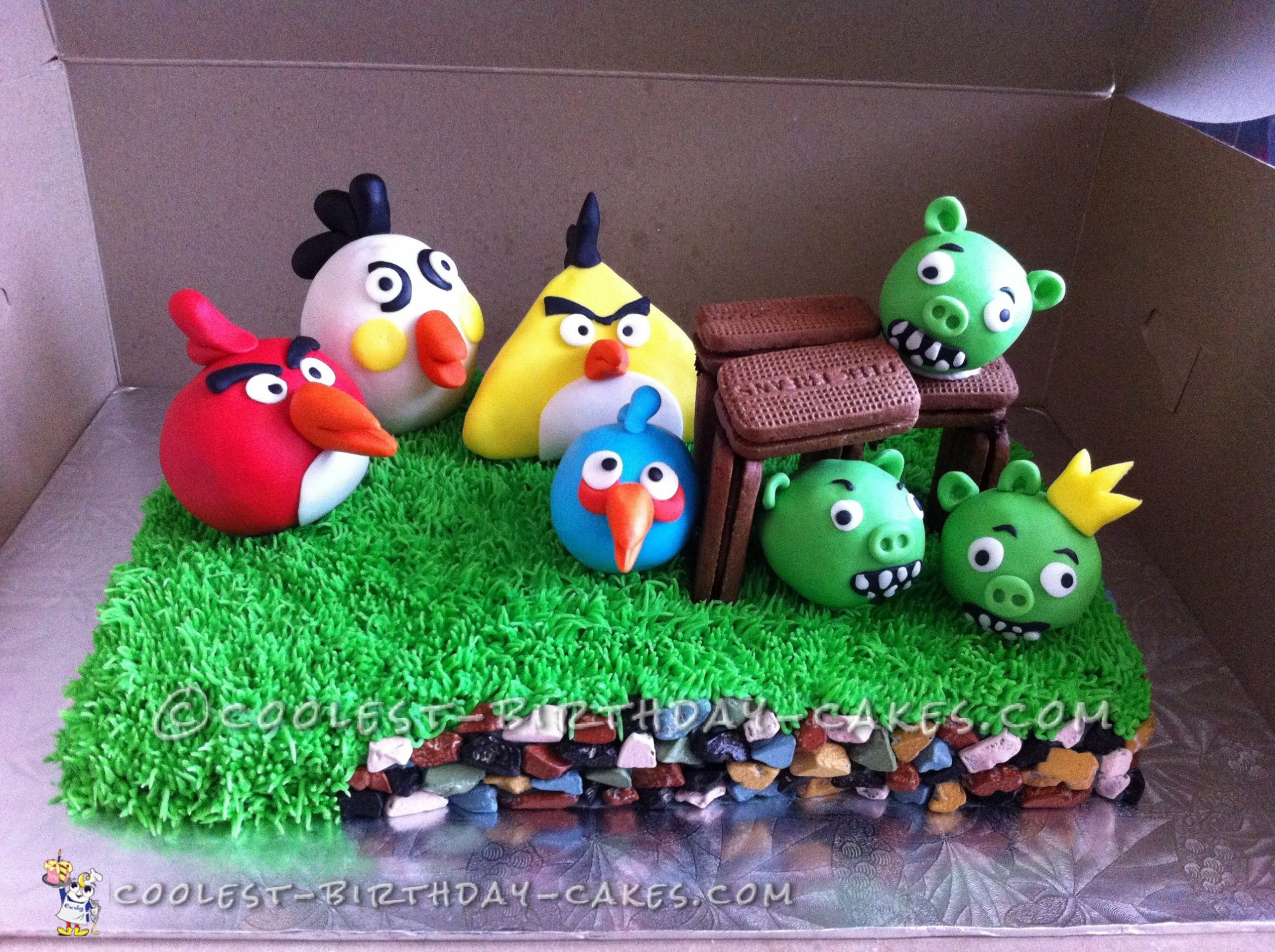 Angry Birds Cake for My Sweet 5 Year Old