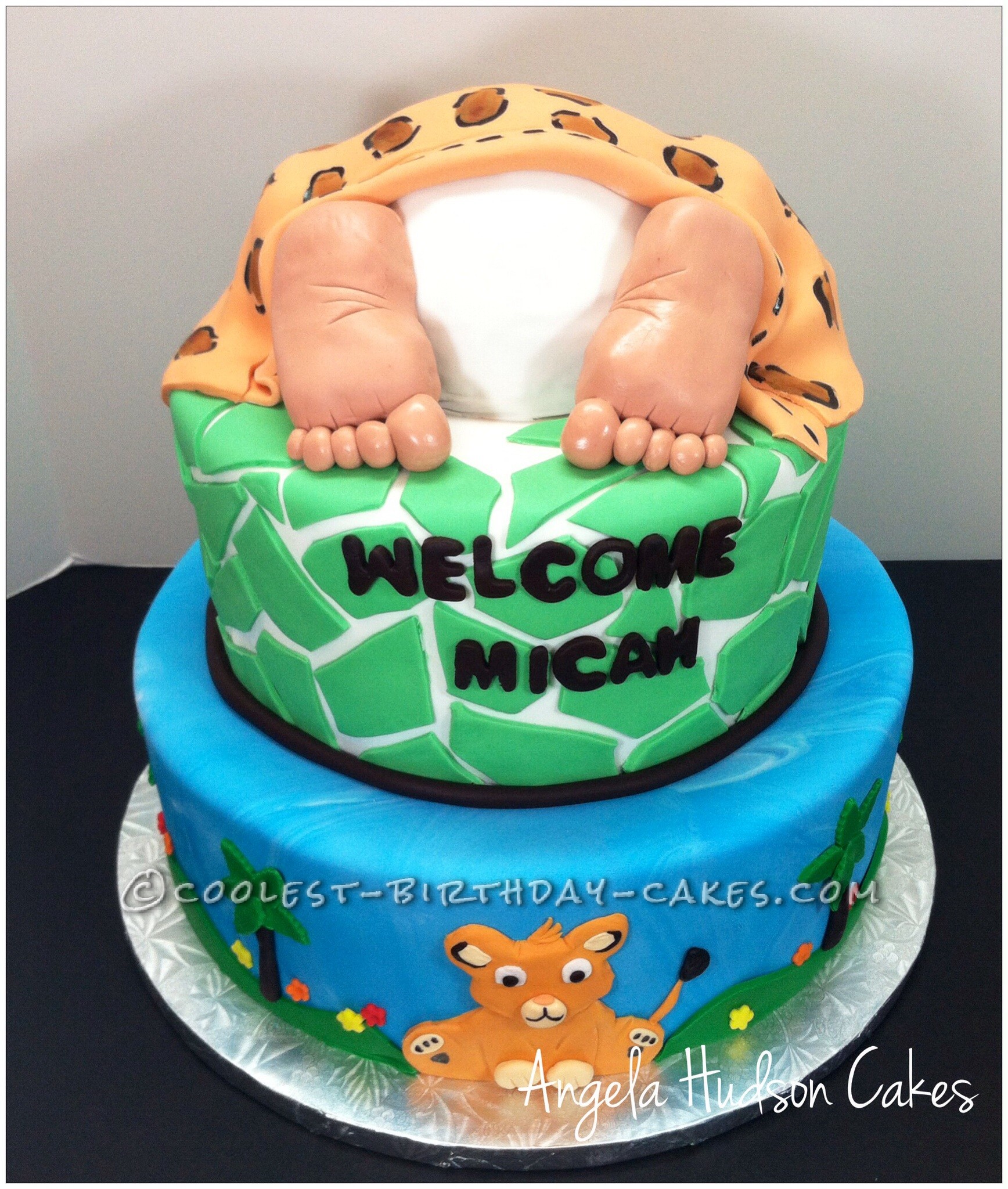 Coolest Baby Butt Cake