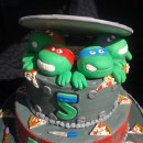 Cool Ninja Turtles Cake