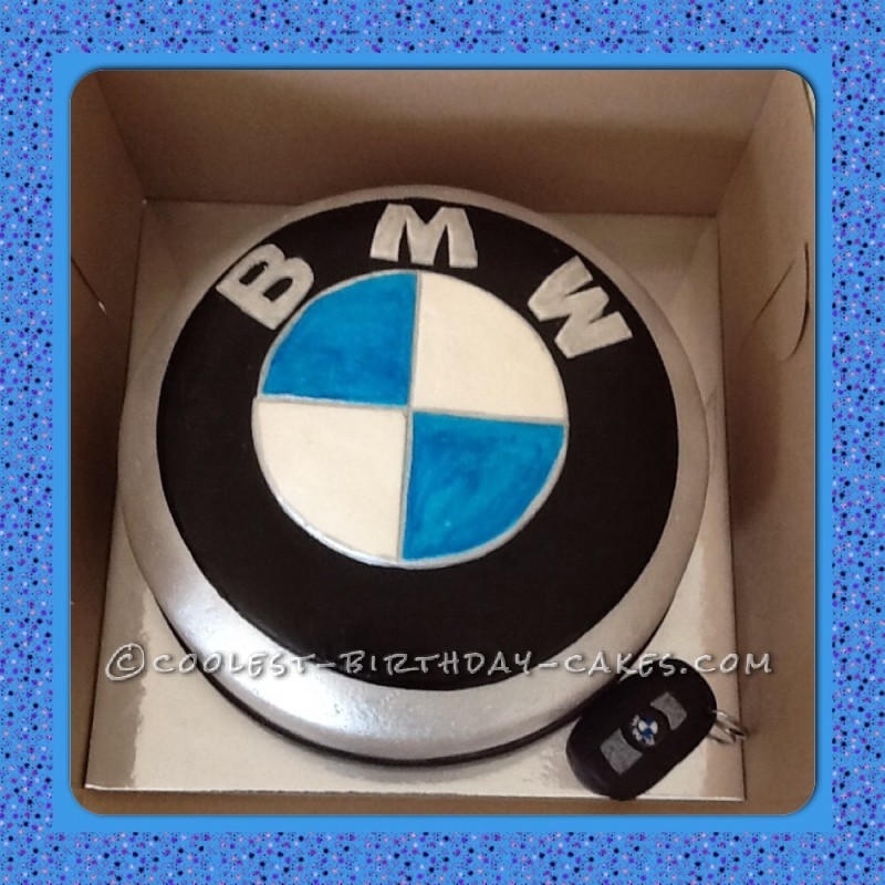 Coolest BMW Logo Birthday Cake