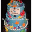 Coolest Under the Sea Shower Cake