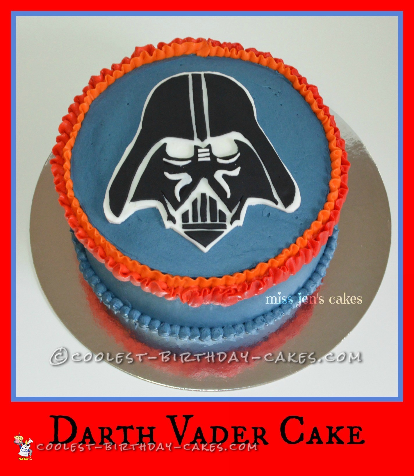 Cool Darth Vader Cake