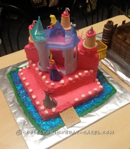 First Princess Castle Cake