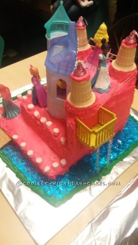 First Princess Castle Cake