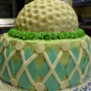 Coolest Golf Ball Cake