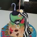 Last-Minute Pirate Birthday Cake