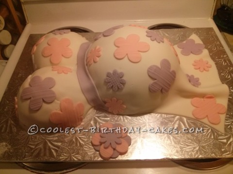 Pregnant Baby Shower Cake