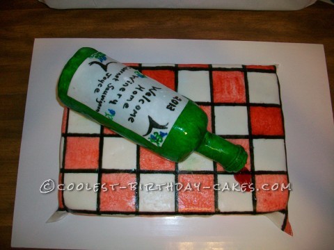 Awesome Spilled Wine Cake