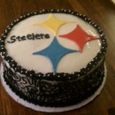 Steelers Fan Birthday Cake