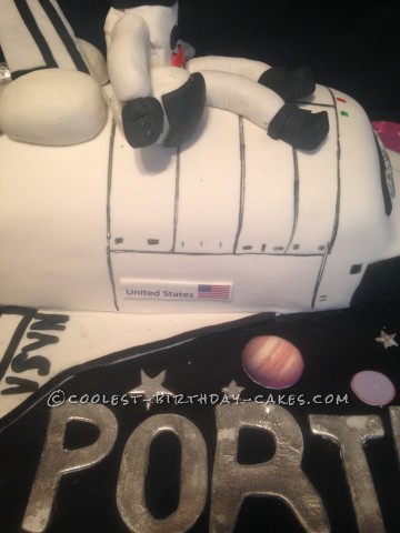 The Sky's the Limit Shuttle Cake