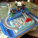 Thomas the Tank and Duplo Interactive Birthday Cake