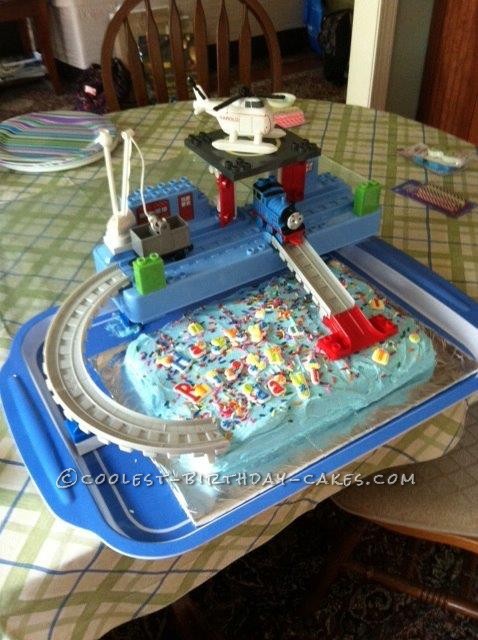 Thomas the Tank and Duplo Interactive Birthday Cake