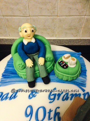 Awesome 90th Birthday Cake