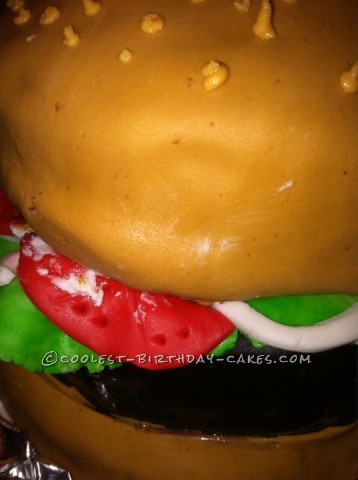 Coolest Hamburger and Hot Dog Cake