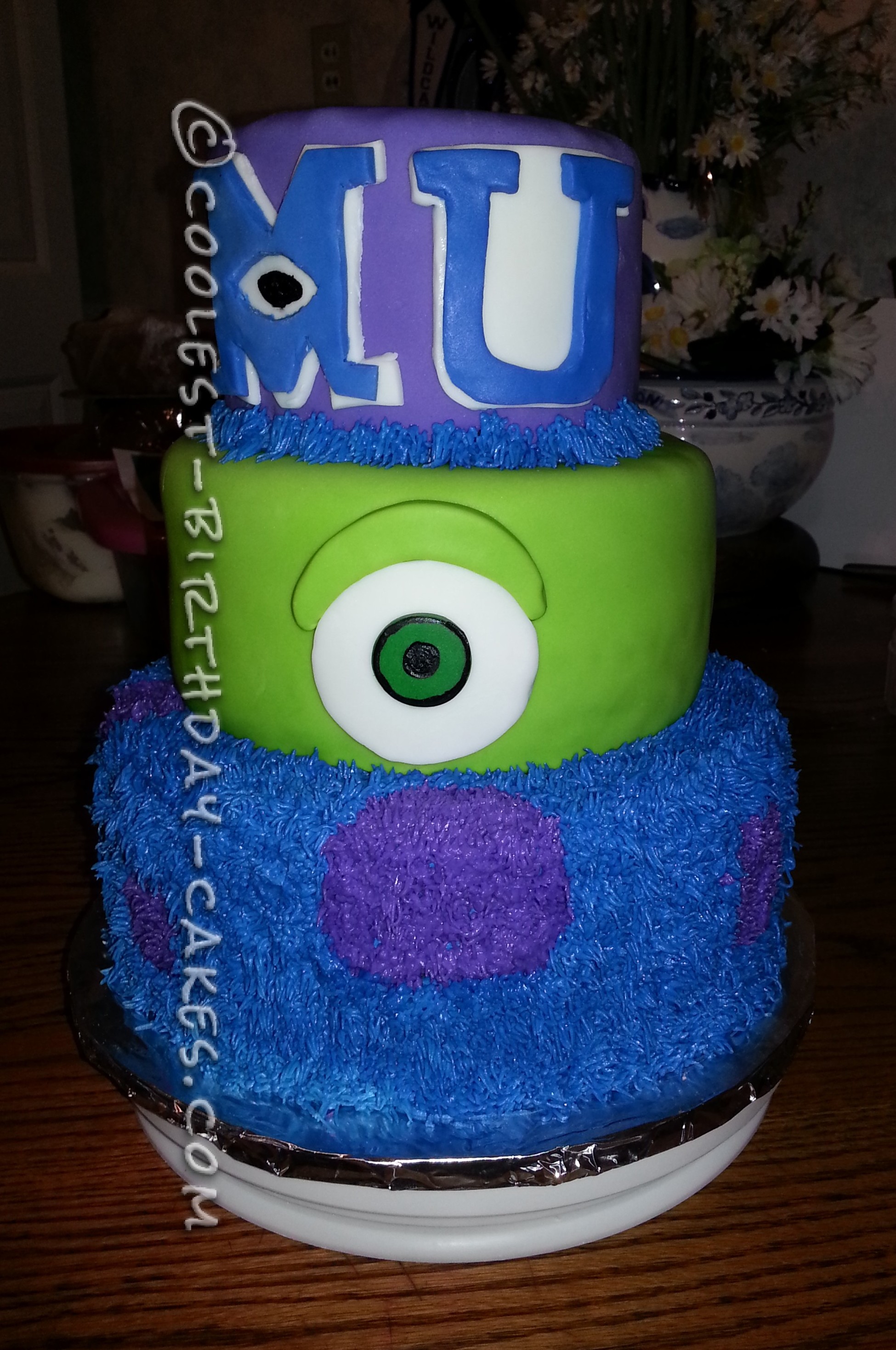 Coolest Monster University Cake