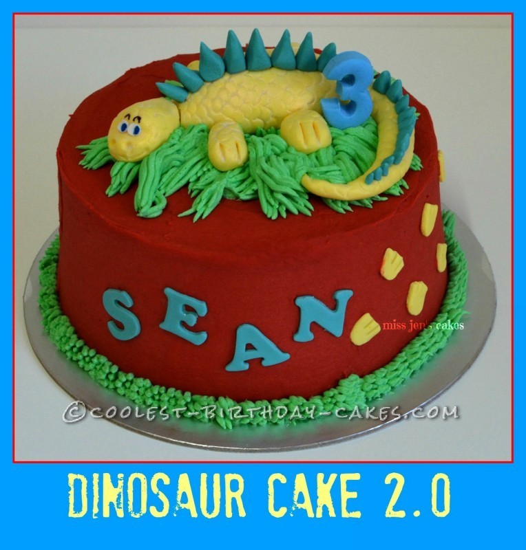 Cool Dinosaur Cake