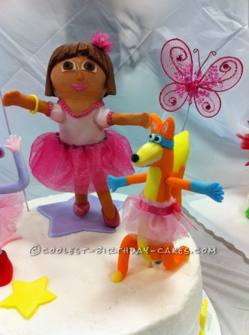 Dreamy Dora Ballerina Cake