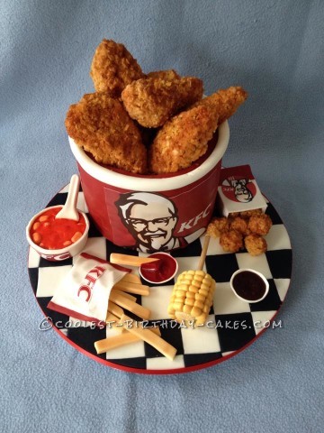 Aussie grandmother makes a cake that looks exactly like a McDonalds  takeaway | Daily Mail Online