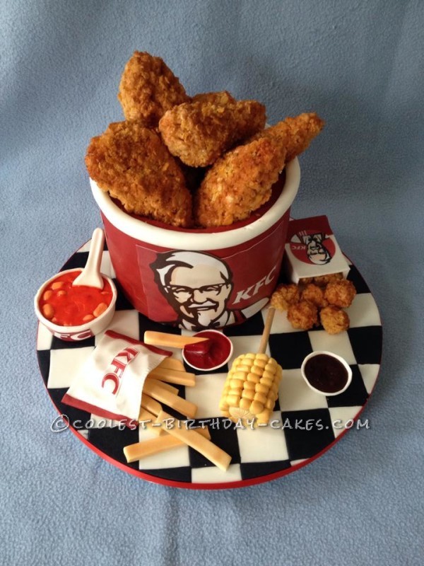 Kfc makanan kue ultah unik