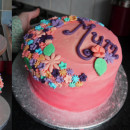 Pink Ombre Mother's Day Cake