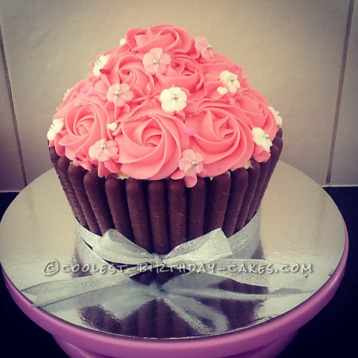 Stunning Giant Cupcake