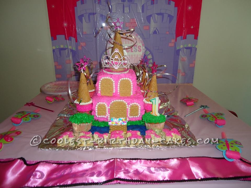 Castle Cake for a Tiny Princess