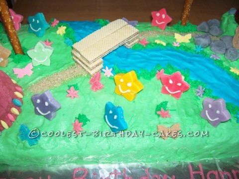 Coolest Dora Scene Cake for a 3-Year Old Girl