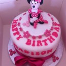 Coolest Minnie Mouse Birthday Cake Idea