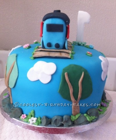 Coolest Thomas the Tank Cake