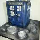 doctor who tardis cake