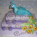 Coolest Peacock Cake