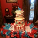 Sweetest Circus Baby Shower Cake