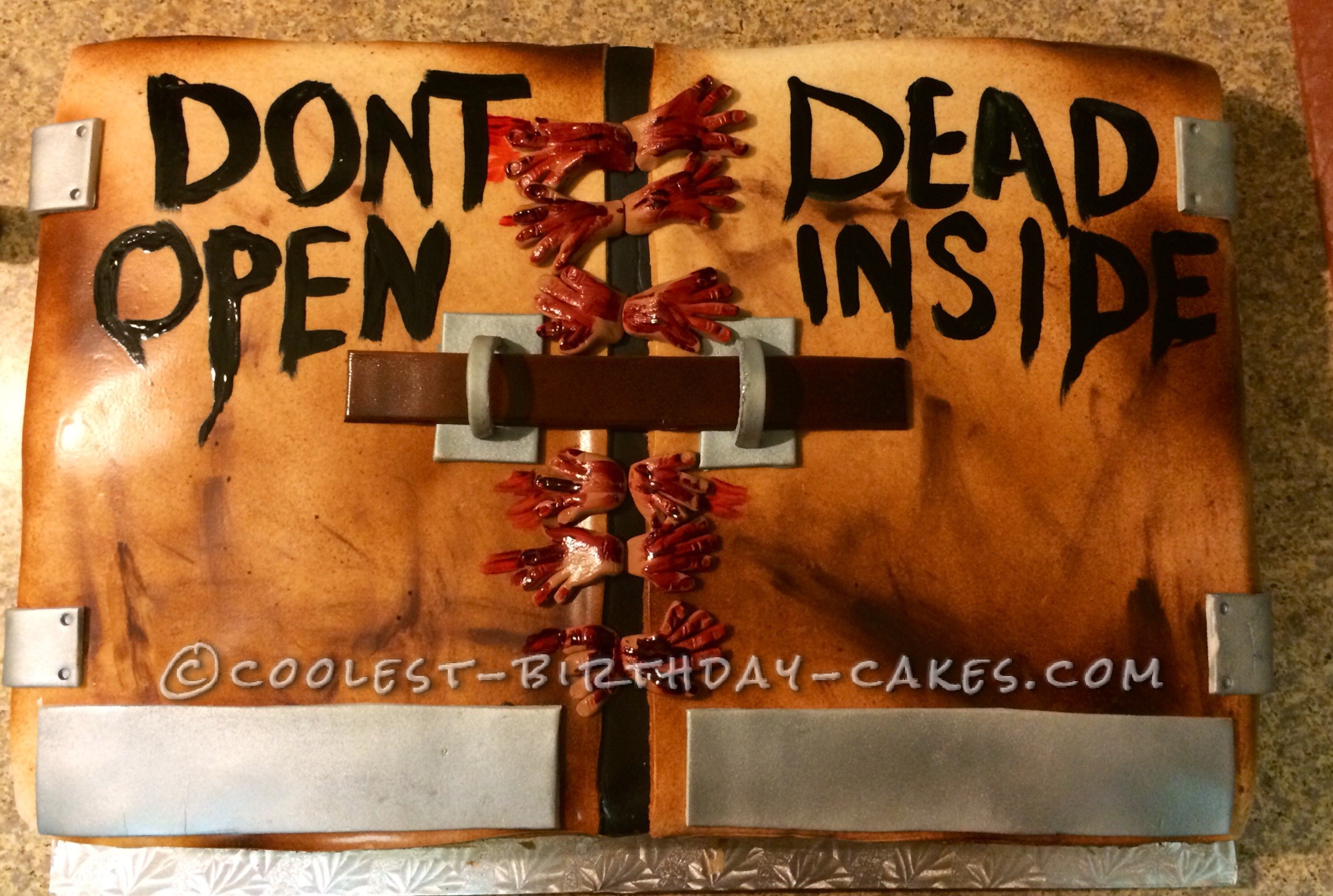 Coolest Walking Dead Cake