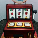 Slot Machine Picture of Cake
