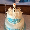 Cool Olaf Cake from Frozen