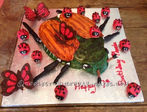 Huge Beetle Cake