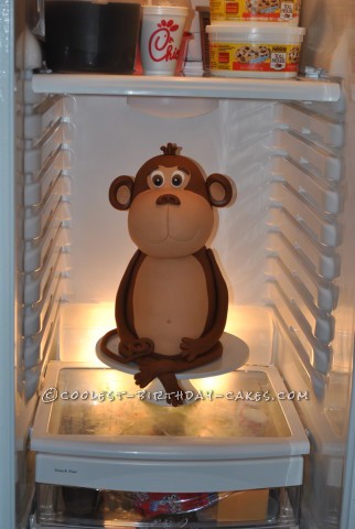 Coolest 3D Buddy the Monkey Cake