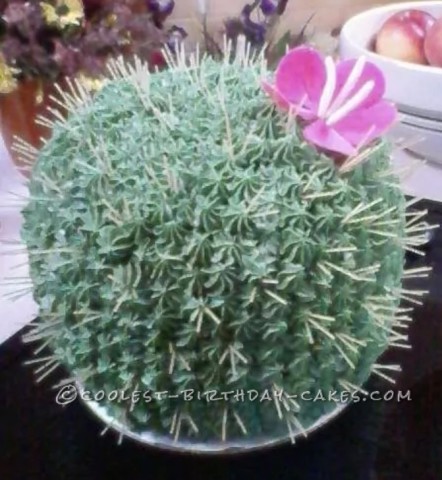 Cactus Flower Cake