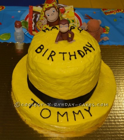 Coolest Curious George Birthday Cake