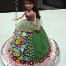 Coolest Hula Girl Cake