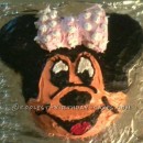 Cool 2nd Birthday Minnie Mouse Cake