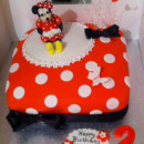 Cool Homemade Minnie Mouse 2nd Birthday Cake