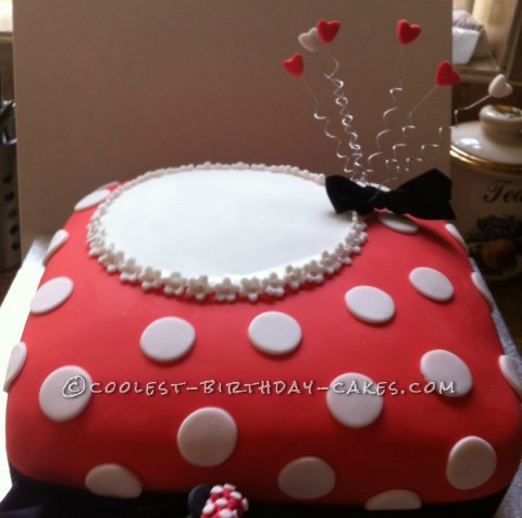 Cool Homemade Minnie Mouse 2nd Birthday Cake