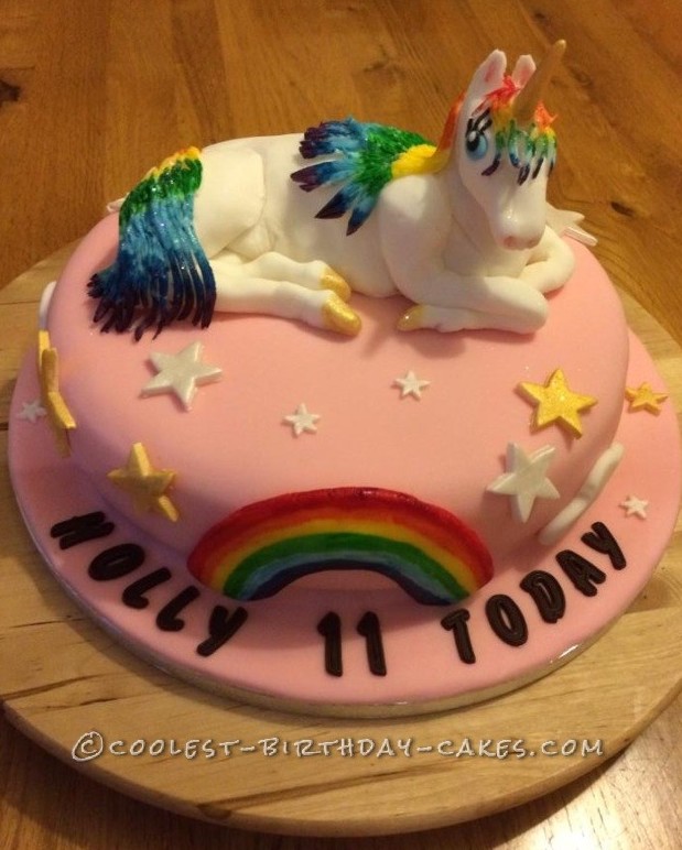 Coolest Unicorn Birthday Cake