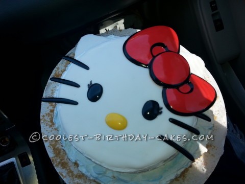 Simplest Hello Kitty Cake Idea