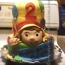 My First Curious George Cake